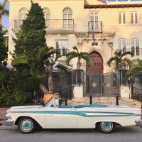 1959 Edsel Corsair on Beach