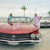 Classic Cars Showing Off in Miami
