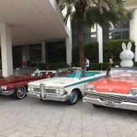 Classic Convertible Cars in Miami Beach