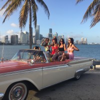 1959 Ford Skyliner Beach Photo Shoot