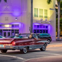 Miami Night Drive - Romance by City Tour in Classic Convertible Cars