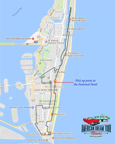 Tour Miami Beach - Scenic tour of best spots in Miami Beach